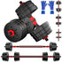 Adjustable Dumbbell and Barbell Set