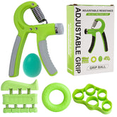 Adjustable Hand Grip Strengthener Set