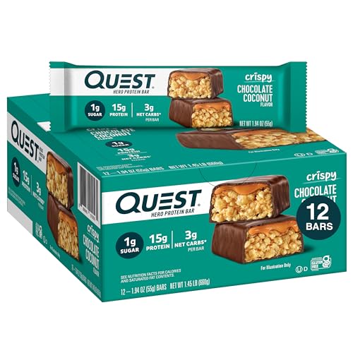 Quest Hero Protein Bars, Chocolate Coconut