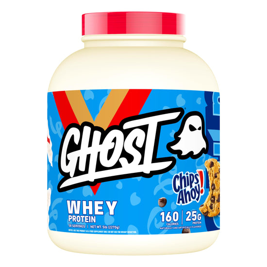 GHOST Whey Protein, Chips Ahoy! 5 lb tub