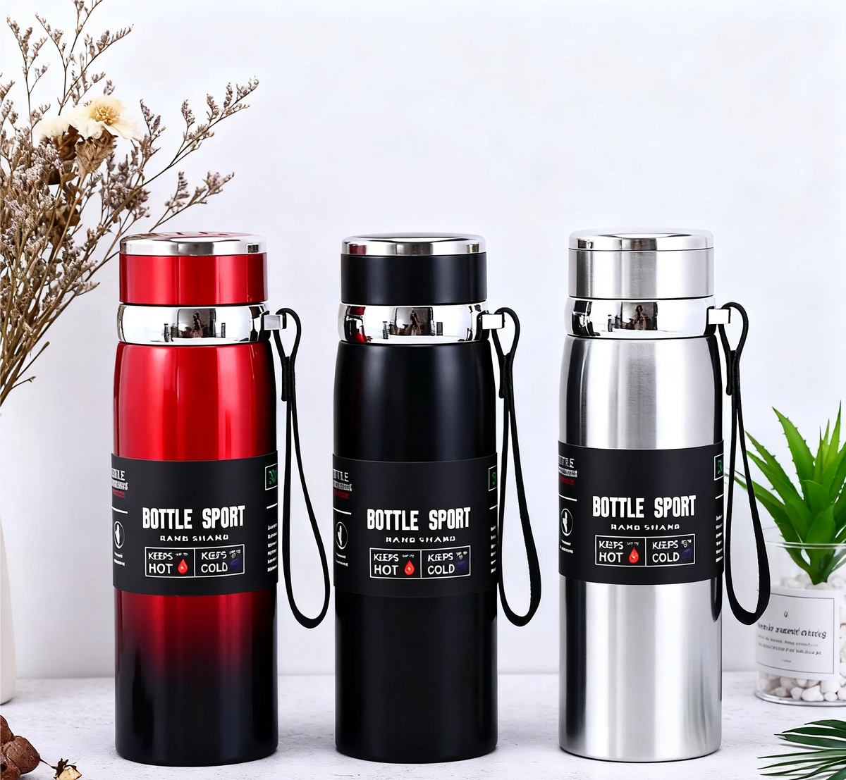 Insulated Thermos Bottle (1L)
